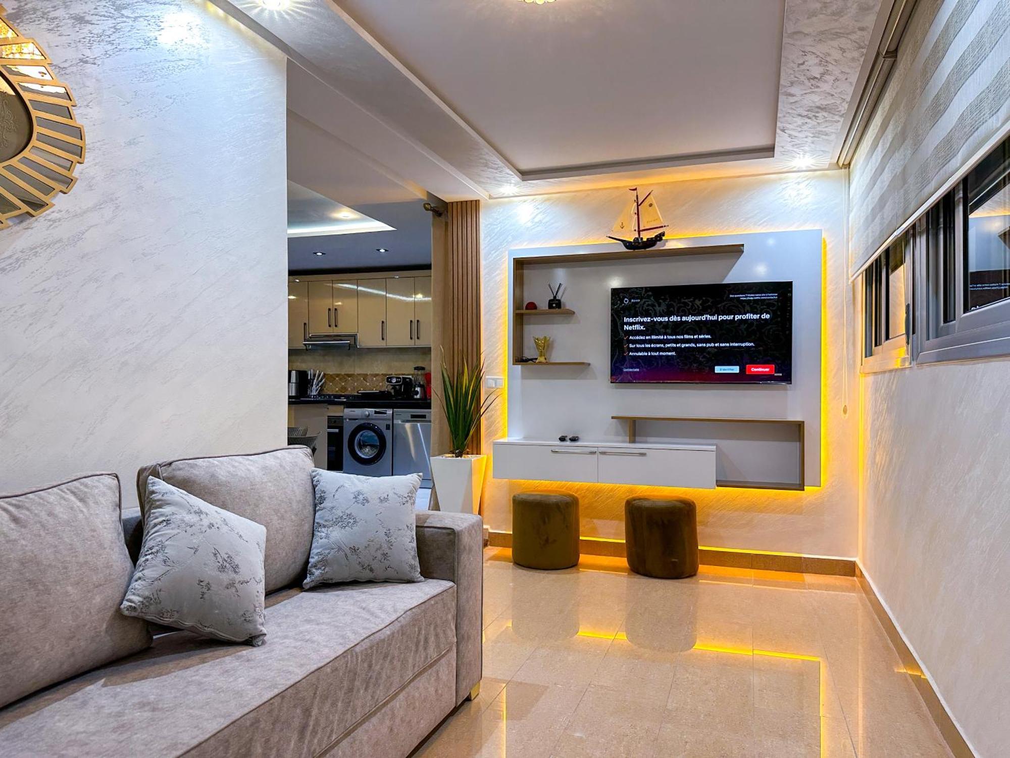 Elite Holiday Home - Luxury & Centric Flat Tangier Exterior photo